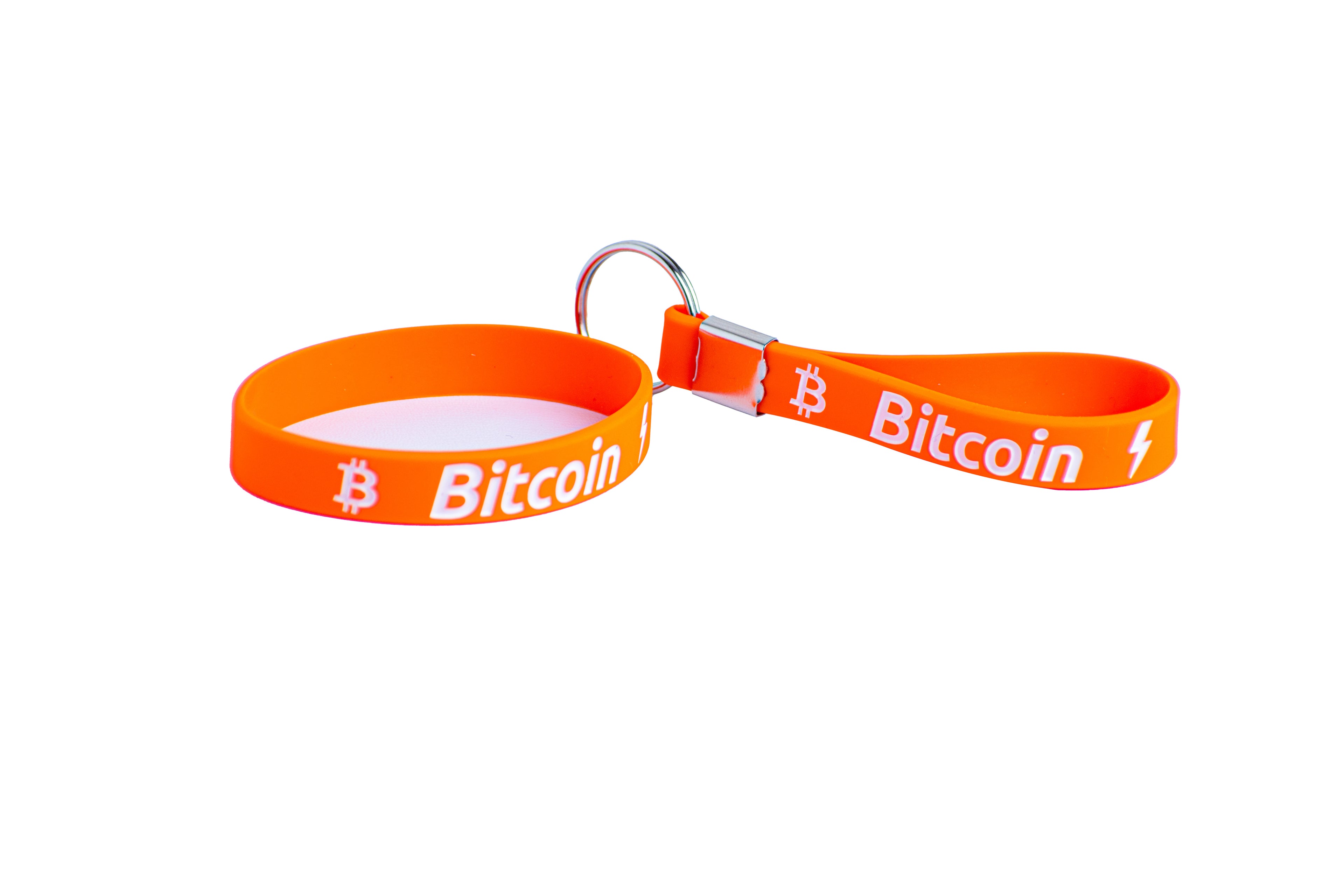 Bitcoiner Bracelet and Keychain